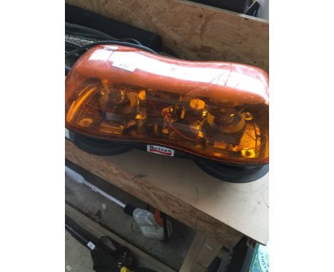 A Britax car top emergency light 
