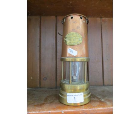 Arepro Ferndale Coal and Mining Company miners lamp 
