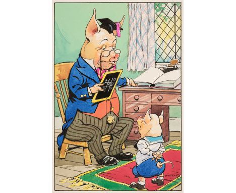 * Original Artwork. A collection of illustrations, 20th century, approximately 80 original illustrations, various media, but 