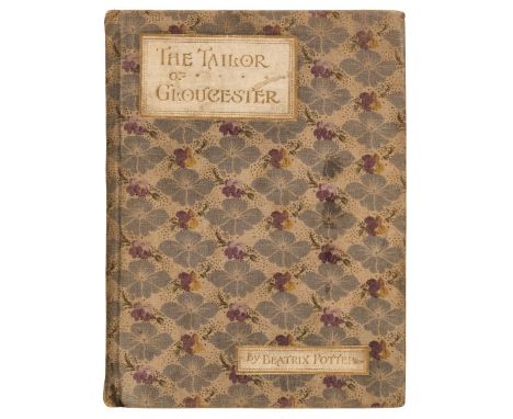 Potter (Beatrix). The Tailor of Gloucester, 1st edition, deluxe issue, London: Warne, 1903, first printing with date on title