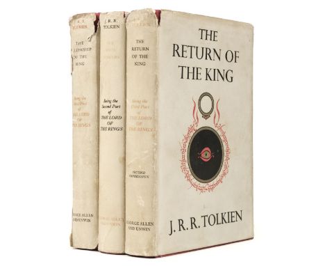 Tolkien (J.R.R.) The Lord of the Rings: The Fellowship of the Ring, 5th impression, 1956; The Two Towers, 2nd impression, 195