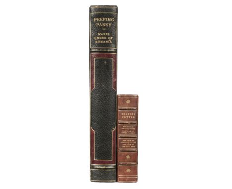 Attwell (Mabel Lucie). Peeping Pansy, by Marie Queen of Rumania, London: Hodder and Stoughton, [1919], half-title, 8 tipped-i