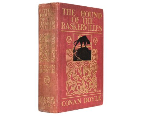 Conan Doyle (Arthur). The Hound of the Baskervilles, 1st edition, 1st issue, London: George Newnes, 1902, frontispiece, 15 pl