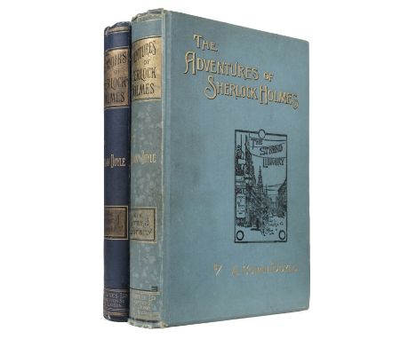 Conan Doyle (Arthur). The Adventures of Sherlock Holmes, 1st edition, 1st state, London: George Newnes, 1892, ownership inscr