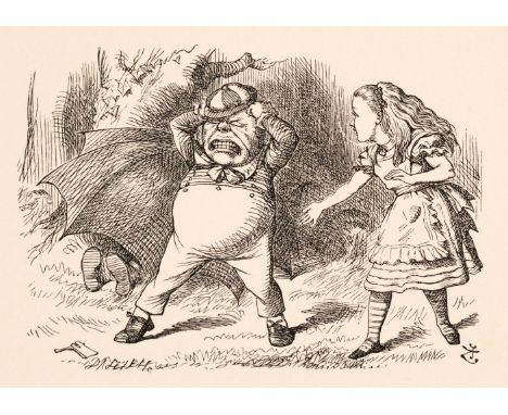 * Tenniel (John, 1820-1914). Forty-one wood-engravings from Alice's Adventures in Wonderland and Through the Looking-Glass, [