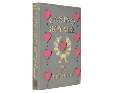 Fleming (Ian). Casino Royale, 1st edition, 1st impression, 1st issue dust jacket, London: Jonathan Cape, 1953, a faint small 