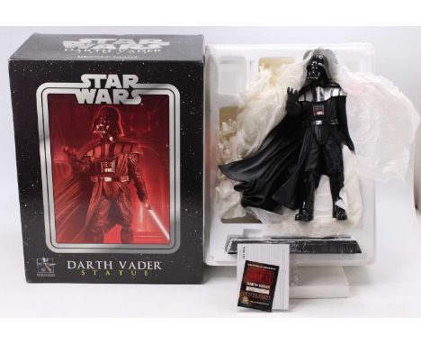 A Gentle Giant Ltd No. 7088 1/6 scale figure of Star Wars Darth Vader from Revenge of the Sith, housed in the original polyst