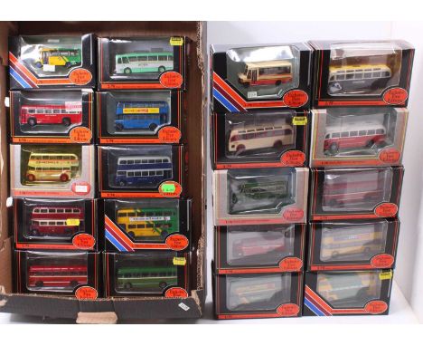 20 boxed EFE 1/76th scale bus and coach models, with examples including a Bristol LS Bus Eastern Counties, Bristol VR Series 