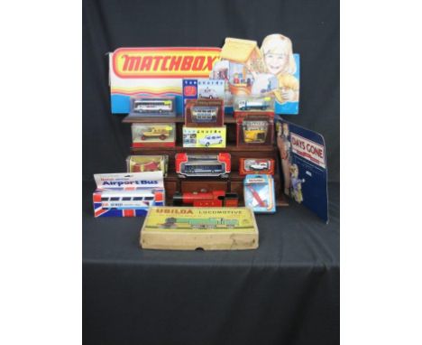 Tray of various diecast models in original boxes to include Matchbox Sky Busters SB-24, Corgi 291 AMC pacer X, Matchbox model