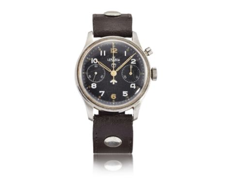 Lemania. A stainless steel manual wind single button chronometer wristwatch  0552/920-3305 1275, Circa 1960 17 jewel manual w