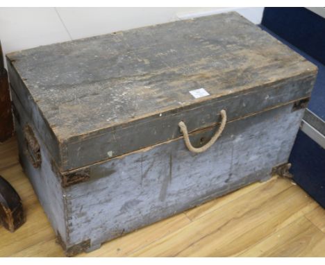 A tool chest and tools W.74cm