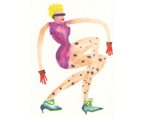 
	
		Isabelle Hayman
		80's Dancer
		Ink on Paper
		Signed on Verso
		15 x 10cm (5¾ x 3¾ in.)
		About
		I am a French artist 