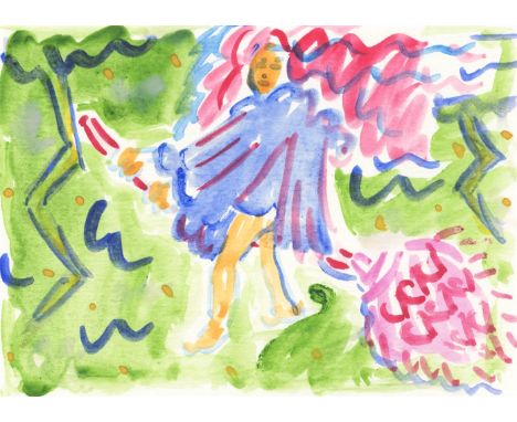 
	
		Rafaela de Ascanio
		Frigg
		Watercolour on Paper
		Signed on Verso
		10 x 15cm (3¾ x 5¾ in.)
		About
		Rafaela de Ascan