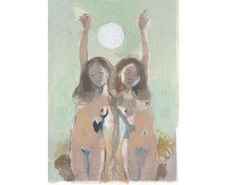 
	
		Marcelina Amelia
		Moonlight
		Watercolour and Acrylic on Paper
		Signed on Verso
		15 x 10cm (5¾ x 3¾ in.)
		About
		Ma