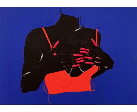 
	
		Mekia Machine
		Top Red Hot Pink Nails
		Acrylic, Gouache and Flashe on Paper
		Signed on Verso
		10 x 15cm (3¾ x 5¾ in.