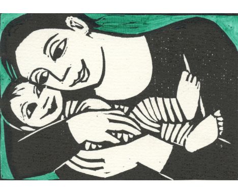 
	
		Anita Klein
		Cuddling Maggie
		Linocut and Acrylic on Paper
		Signed on Verso
		10 x 15cm (3¾ x 5¾ in.)
		About
		Anita