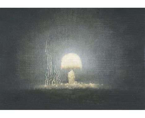 
	
		Donna Mclean
		Tiny Atom Bomb II
		Oil on Card
		Signed on Verso
		10 x 15cm (3¾ x 5¾ in.)
		About
		Born Lancashire 196