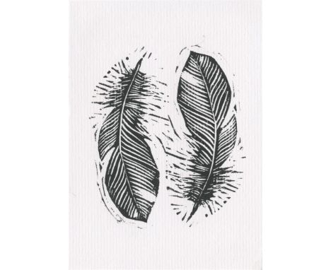 
	
		Helen Walsh
		Two Feathers
		Linocut Print on Paper
		Signed on Verso
		15 x 10cm (5¾ x 3¾ in.)
		About
		I am fascinate