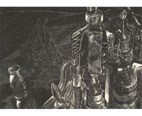 
	
		Anne Desmet RA
		Plastic Pollution I
		Wood Engraving on Paper
		Signed on Verso
		10 x 15cm (3¾ x 5¾ in.)
		About
		Ann
