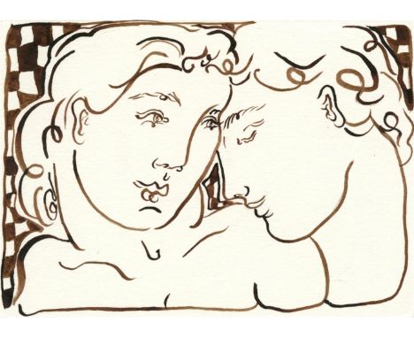 Ruby Bateman The Best of Friends Love Ink on Paper Signed on Verso 10 x 15cm (3¾ x 5¾ in.)
About
Ruby Bateman is a visual art