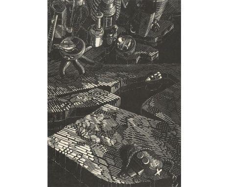 
	
		Anne Desmet RA
		Plastic Pollution III
		Wood Engraving on Paper
		Signed on Verso
		15 x 10cm (5¾ x 3¾ in.)
		About
		A