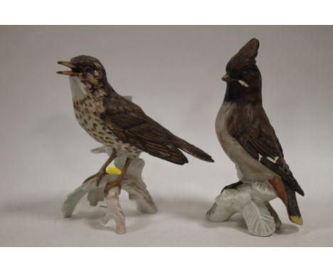 TWO LARGE GOEBEL BIRD FIGURES 