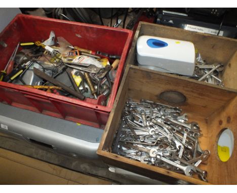 THREE TRAYS OF ASSORTED TOOLS