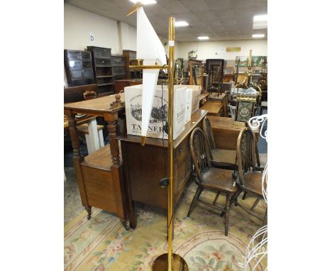 AN UNUSUAL LAMP STANDARD