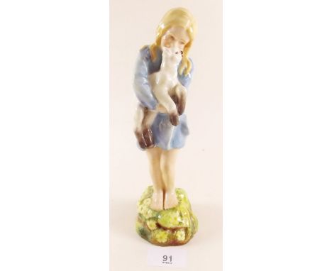 A Royal Worcester figure 'Spring' No 3012 modelled by F G Doughty 