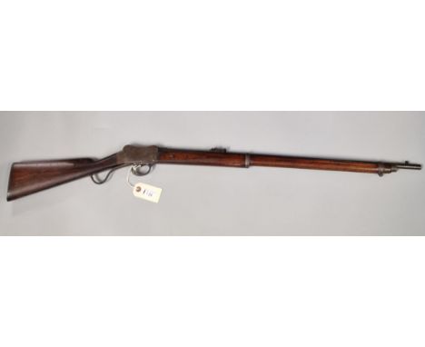 19th century BSA Francotte Patent Martini Cadet Rifle .230 (297/230 calibre), having fixed fore sight, ladder rear sight, ful