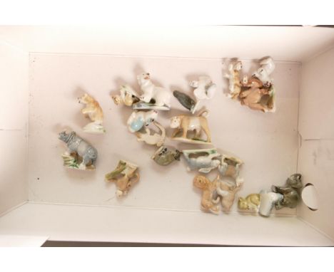 A Collection of Early Wade Whimsies to include examples from the First Animals on North America Set, African Jungle Set, Zoo 