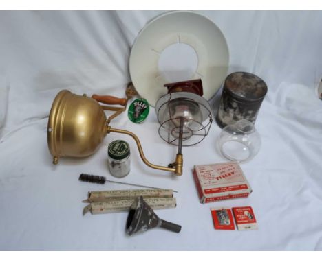  Sale Item:    TILLEY LAMP WALL MODEL ORIGINAL WOODEN BOX - SPARES ETC  Vat Status:   No Vat   Buyers Premium:  This lot is s