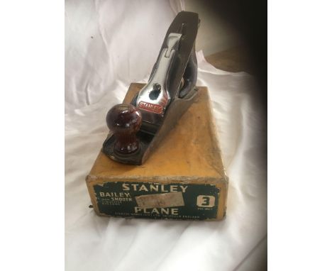  Sale Item:    STANLEY BAILEY No3 PLANE   Vat Status:   No Vat   Buyers Premium:  This lot is subject to a Buyers Premium of 