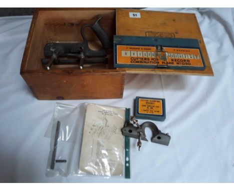  Sale Item:    RECORD 50 COMBINATION PLANE   Vat Status:   No Vat   Buyers Premium:  This lot is subject to a Buyers Premium 