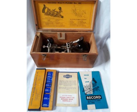  Sale Item:    RECORD MULTI PLANE No 405   Vat Status:   No Vat   Buyers Premium:  This lot is subject to a Buyers Premium of