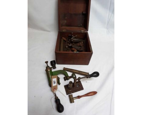  Sale Item:    VARIOUS GUNSMITHS TOOLS &amp; RIFLE PARTS  Vat Status:   No Vat   Buyers Premium:  This lot is subject to a Bu