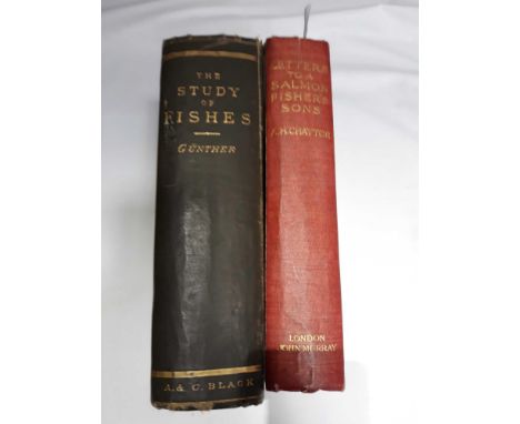  Sale Item:    THE STUDY OF FISHES GUNTHER &amp; LETTER TO A SALMON FISHERS SON  Vat Status:   No Vat   Buyers Premium:  This