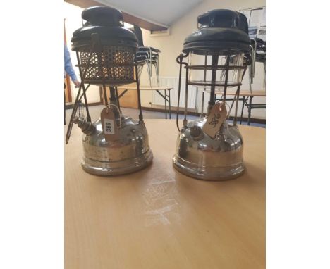  Sale Item:    2 TILLEY LAMPS (AF)   Vat Status:   No Vat   Buyers Premium:  This lot is subject to a Buyers Premium of 15% +