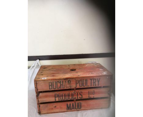  Sale Item:    BUCHAN POULTRY MAUD EGG BOX   Vat Status:   No Vat   Buyers Premium:  This lot is subject to a Buyers Premium 