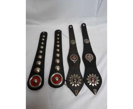  Sale Item:    4 CLYDESDALE HORSE COLLAR BACKS   Vat Status:   No Vat   Buyers Premium:  This lot is subject to a Buyers Prem
