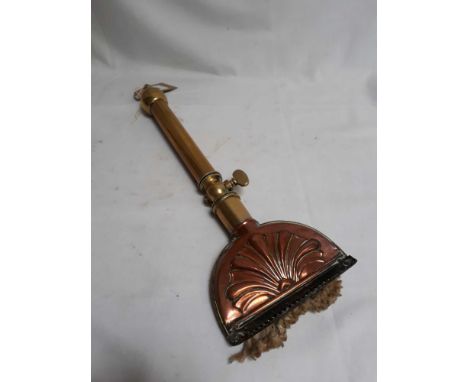  Sale Item:    T.E BLADON &amp; SON BRASS &amp; COPPER HORSE HAIR SINGER  Vat Status:   No Vat   Buyers Premium:  This lot is
