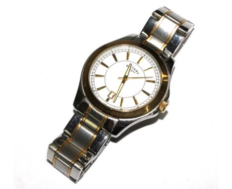 A gentleman's bi-metal Rotary wristwatch