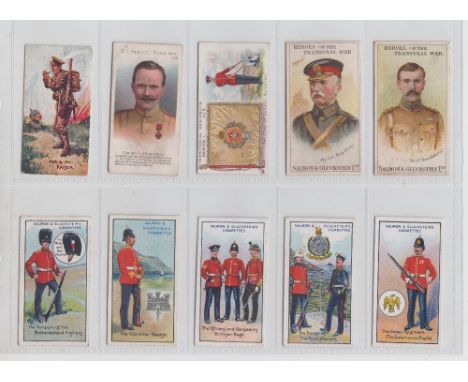 Cigarette cards, a collection of 20 military type cards, Martin's 'Arf A Mo Kaiser!', Taddy VC Heroes Boer War (1, no 61), Te