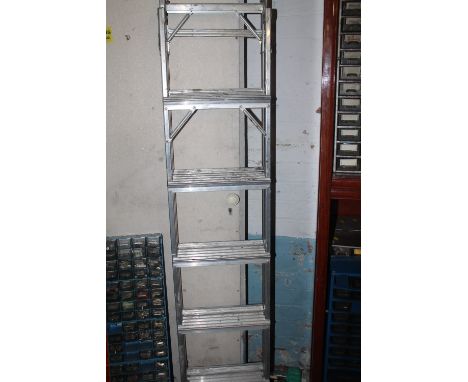A ALUMINIUM EXTENDING LADDER