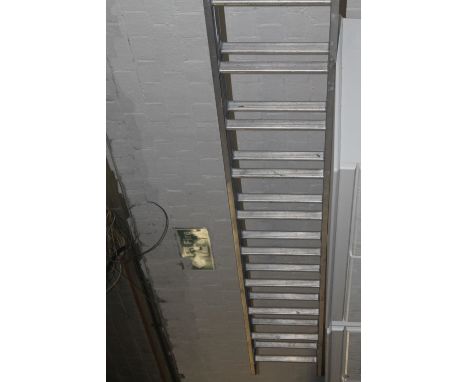 A LARGE EXTENDING ALLOY LADDER