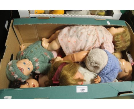 SIX VINTAGE JOINTED COMPOSITION DOLLS, to include a B.N.O example