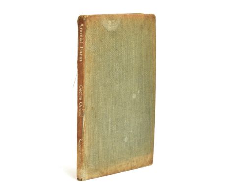 Orwell, George, 'Animal Farm', London: Secker &amp; Warburg, first edition published 1945, in faded green cloth binding with 