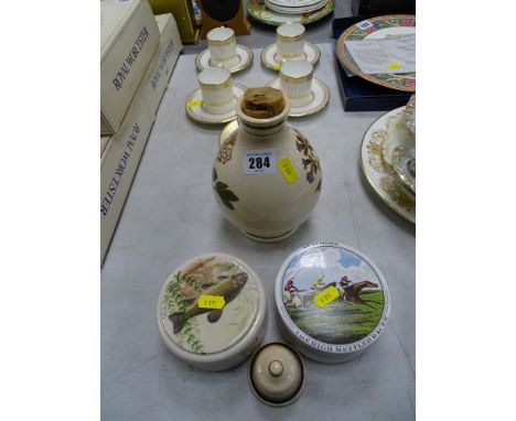 Wedgwood 'Colonnade' coffee cans and saucers, commemorative pot lid etc