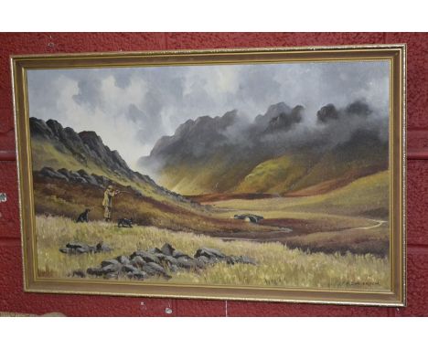 T** R** Sanderson
Shooting in the Highlands
signed, oil on board, framed
