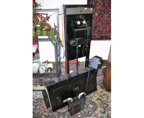 A vintage Standard Telephone & Cable M42 AE.Y Amplifier badged Sound Projection System The Property of Western Electrical Com